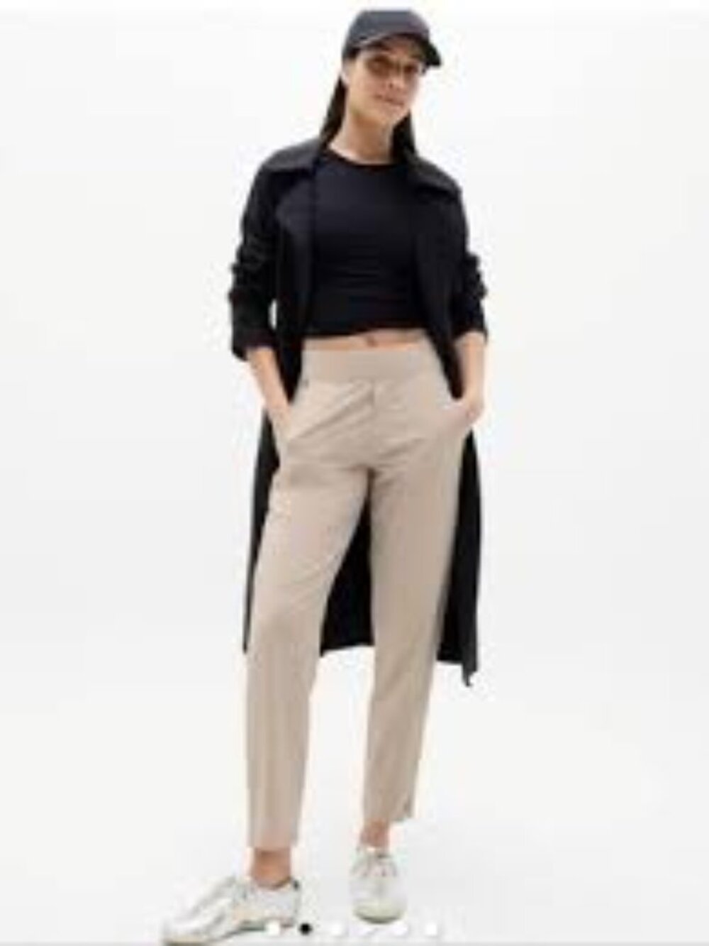Athleta Brooklyn Mid Rise Ankle Pant in color Abalone - Size 4 NWOT